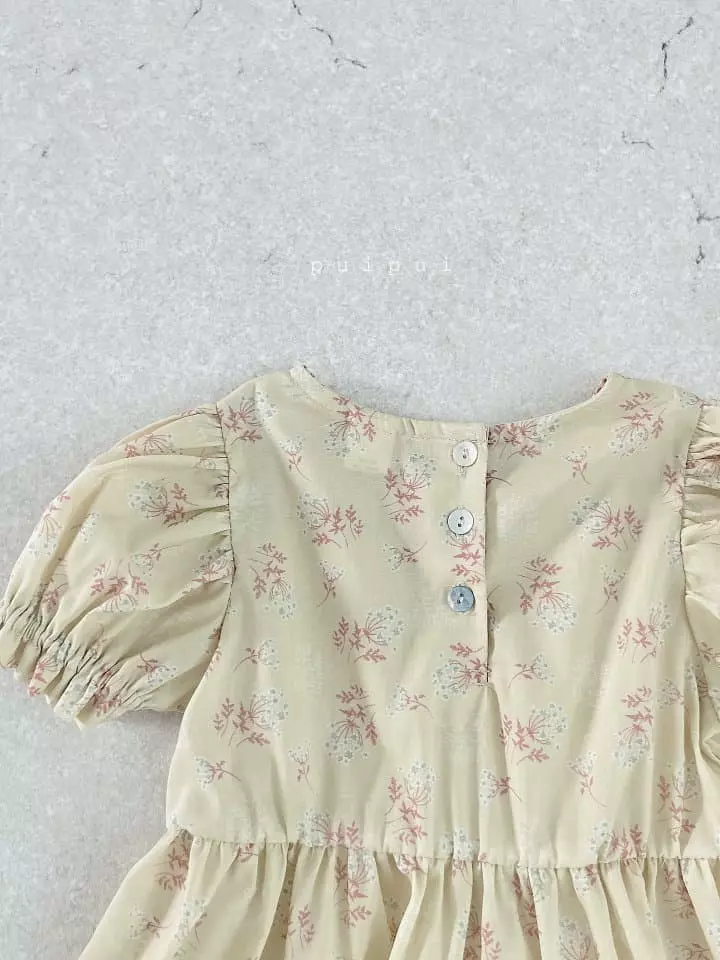 Puipui - Korean Children Fashion - #toddlerclothing - Adel One-piece - 5