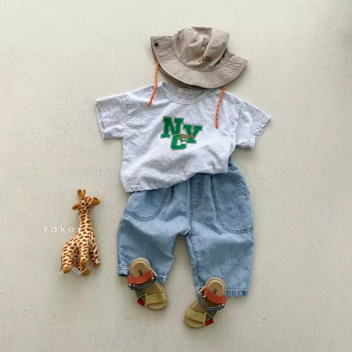 Raker - Korean Children Fashion - #Kfashion4kids - Linen Stitch Pants - 5