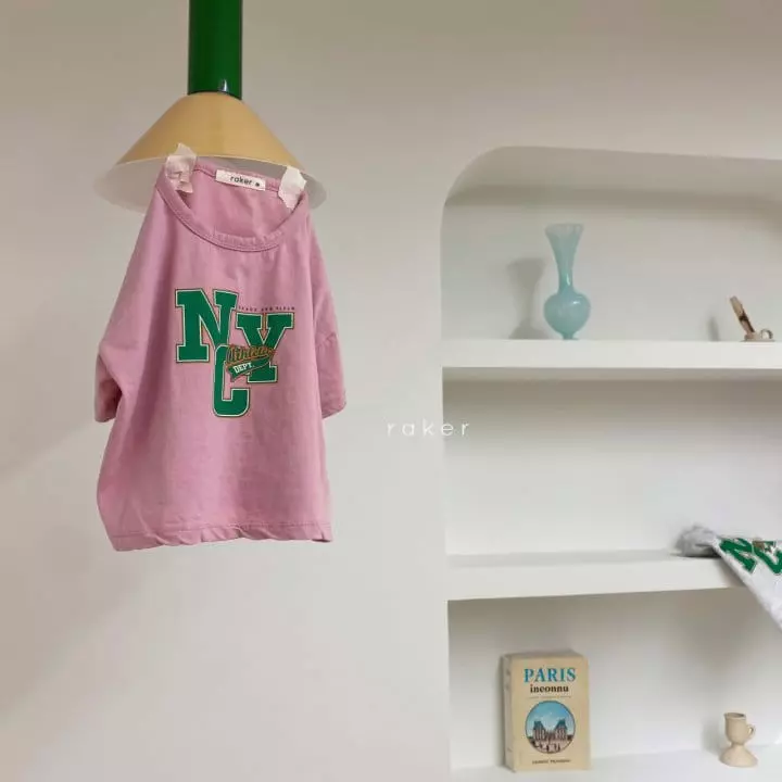 Raker - Korean Children Fashion - #kidzfashiontrend - New York Tee