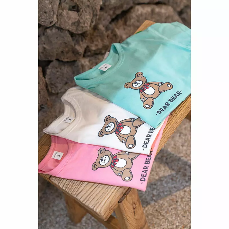 Raykids - Korean Children Fashion - #Kfashion4kids - Dear Bear Tee - 7