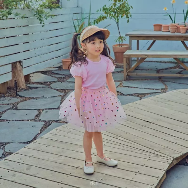 Rica - Korean Children Fashion - #childofig - Eyelet Tee