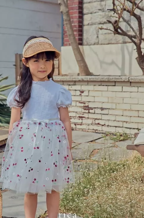 Rica - Korean Children Fashion - #childrensboutique - Chery Sha One-piece - 11
