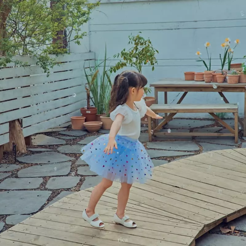 Rica - Korean Children Fashion - #childrensboutique - Bubble Skirt Leggings - 4