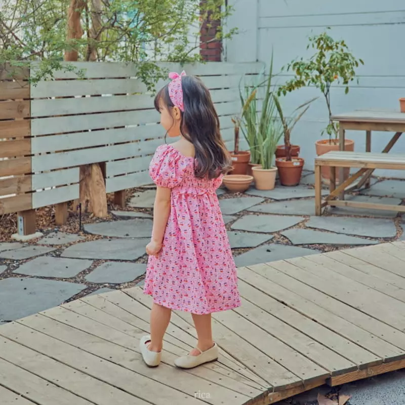 Rica - Korean Children Fashion - #littlefashionista - Picnic Top Bottom Set - 7
