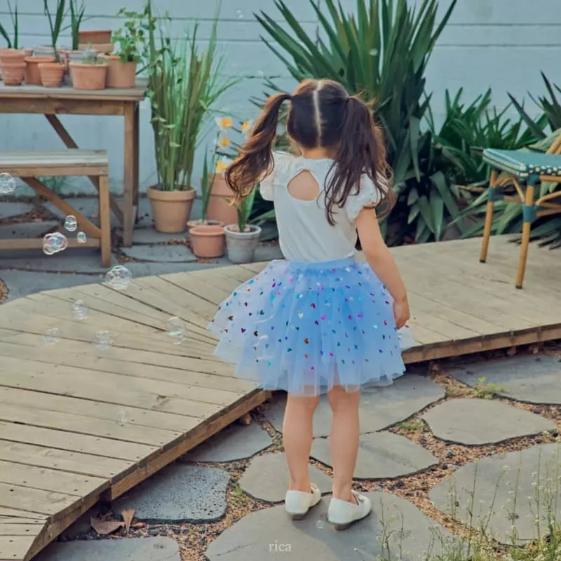 Rica - Korean Children Fashion - #magicofchildhood - Eyelet Tee - 11