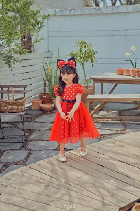 Rica - Korean Children Fashion - #minifashionista - Dot One-piece - 6