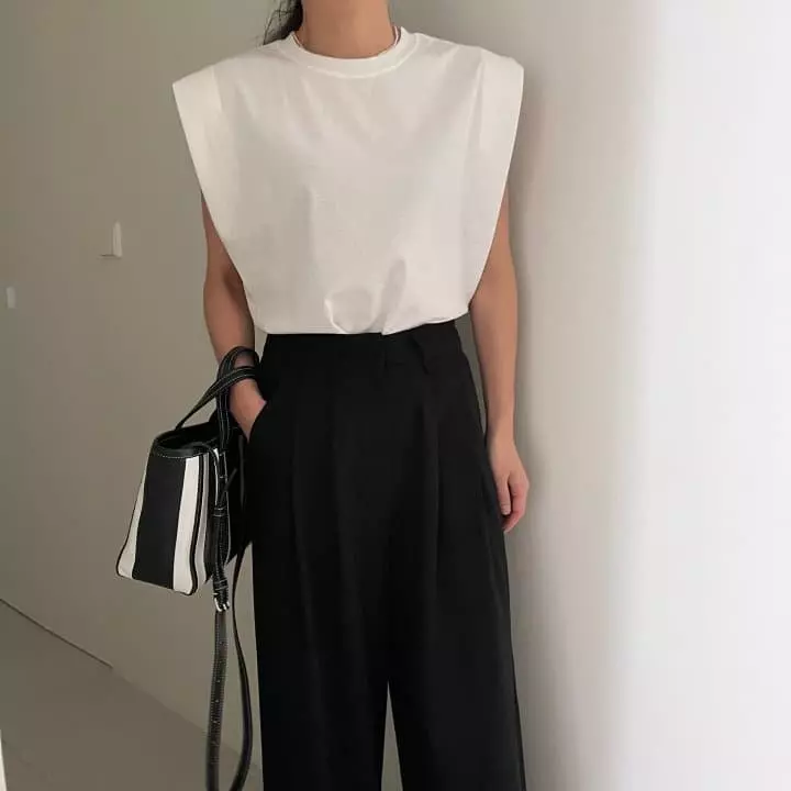 Ripple - Korean Women Fashion - #vintagekidsstyle - Eve Sleeveless