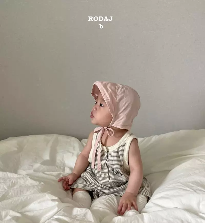 Roda J - Korean Baby Fashion - #babylifestyle - Bebe Frame Bonnet - 6