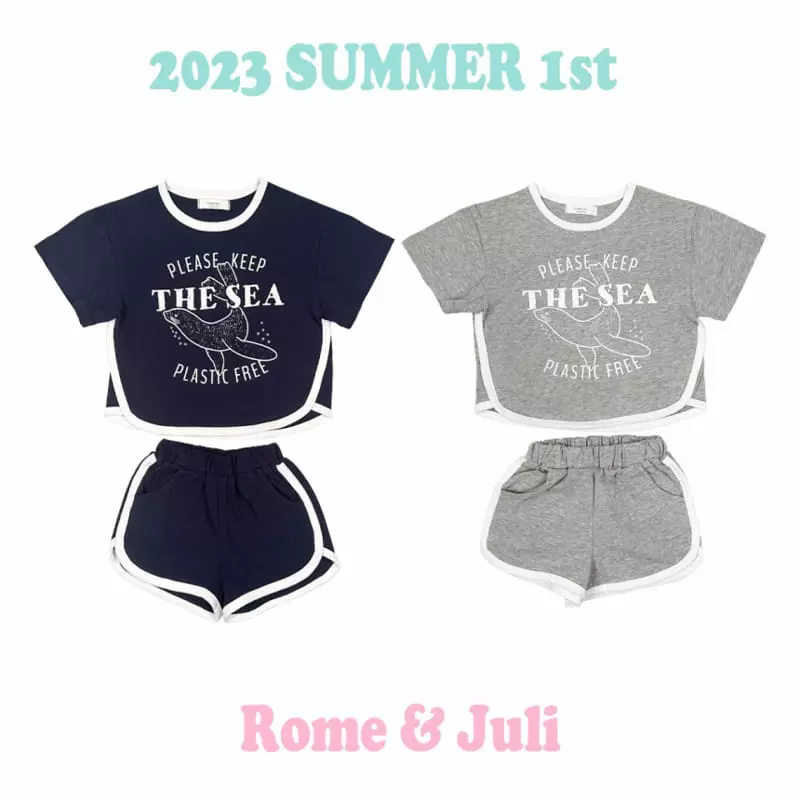 Rome Juli - Korean Children Fashion - #Kfashion4kids - Bonobono Top Bottom Set - 11