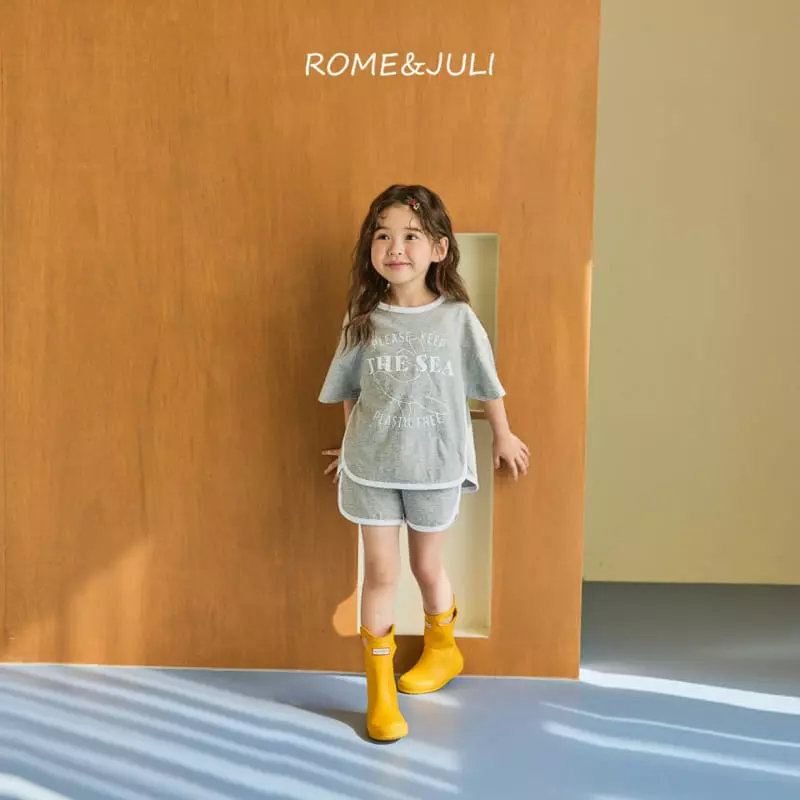 Rome Juli - Korean Children Fashion - #childofig - Bonobono Top Bottom Set - 3