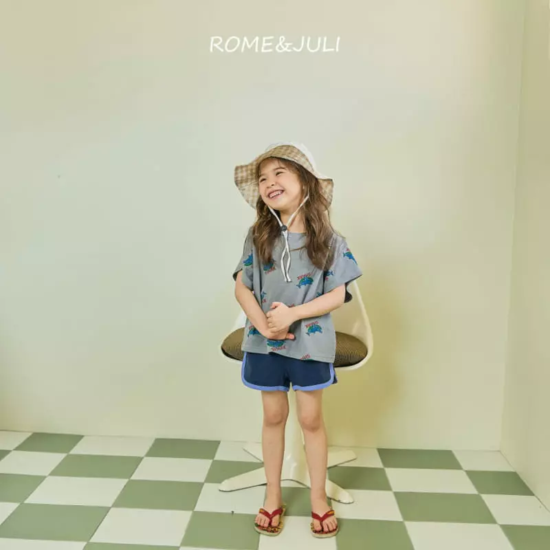 Rome Juli - Korean Children Fashion - #discoveringself - Swimming Shark Tee - 12