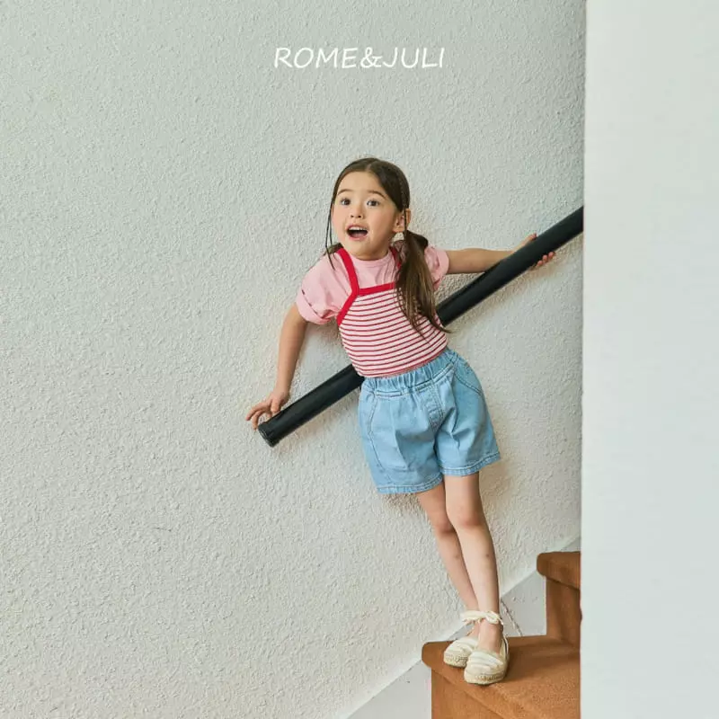 Rome Juli - Korean Children Fashion - #fashionkids - Lingo Bustier Sleeveless - 12