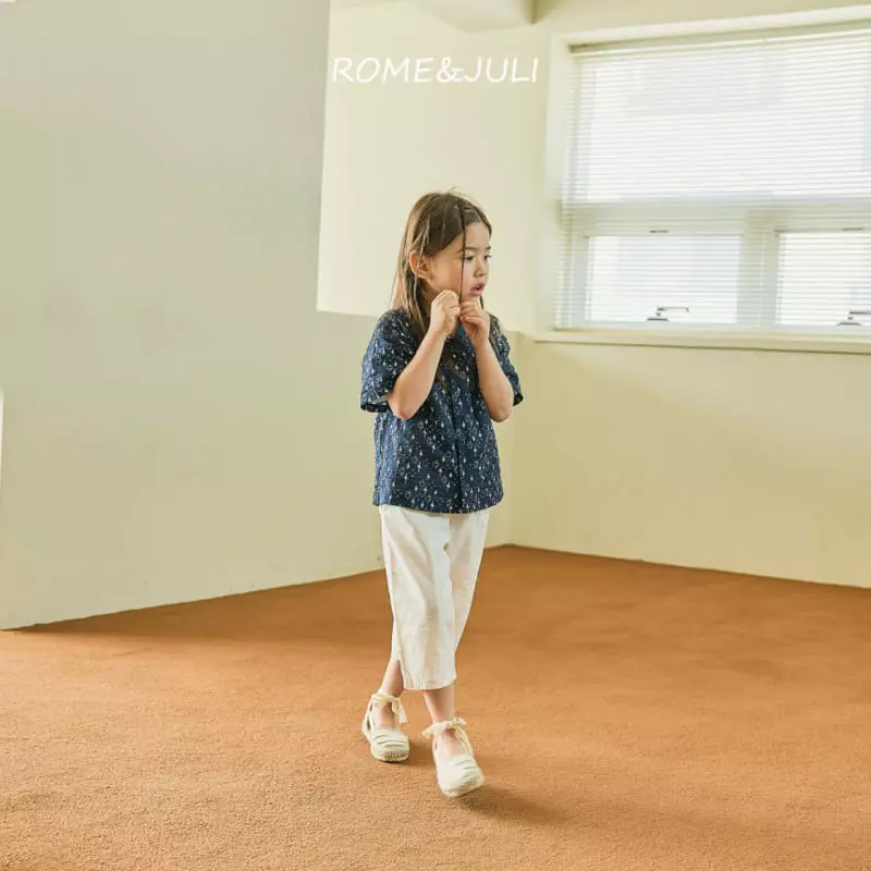 Rome Juli - Korean Children Fashion - #kidsshorts - Linen Pants - 4