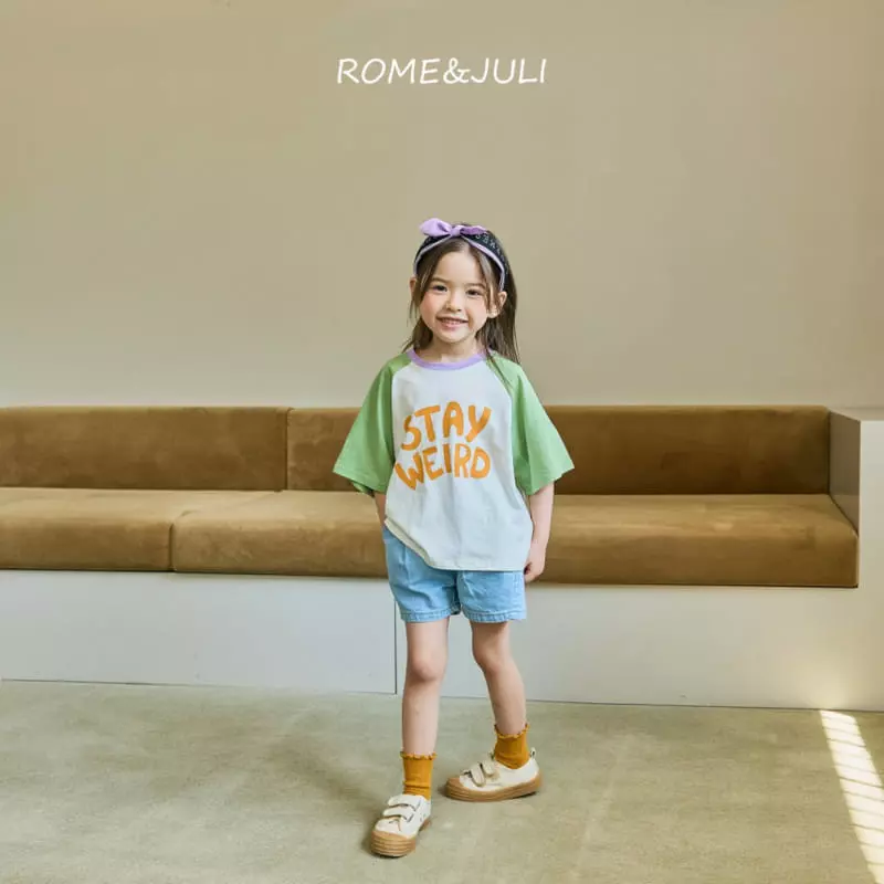 Rome Juli - Korean Children Fashion - #kidzfashiontrend - Stay Color Tee - 8