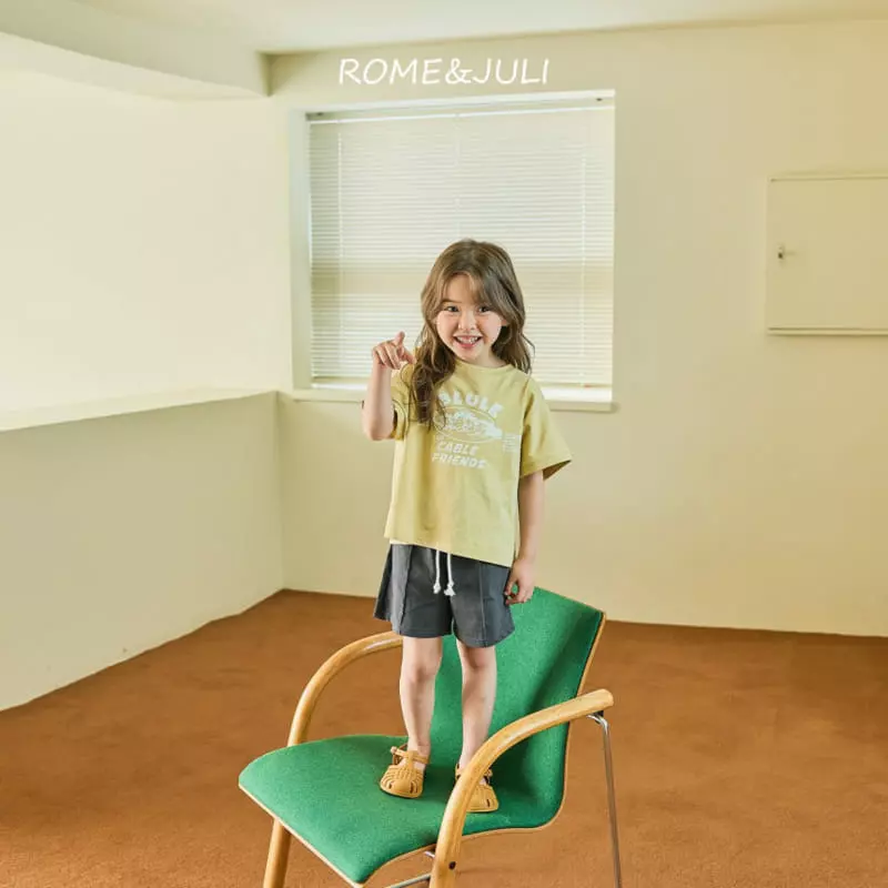 Rome Juli - Korean Children Fashion - #kidsstore - Basic Active Pants - 4