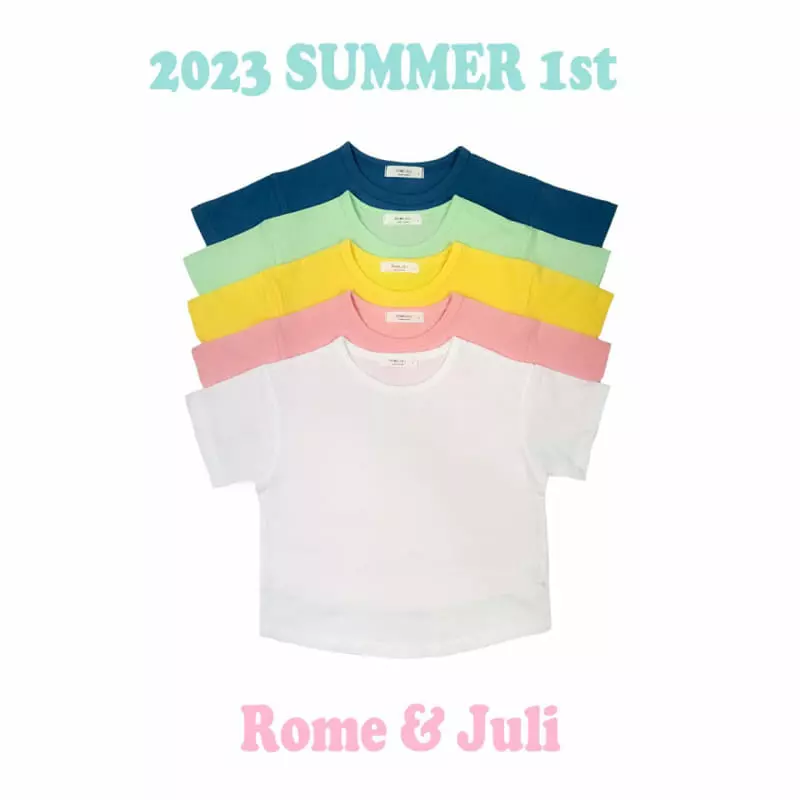 Rome Juli - Korean Children Fashion - #kidzfashiontrend - All Day Tee