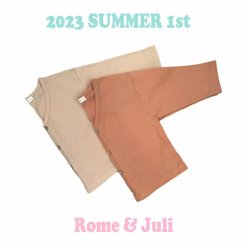 Rome Juli - Korean Children Fashion - #magicofchildhood - Summer Basic Cardigan