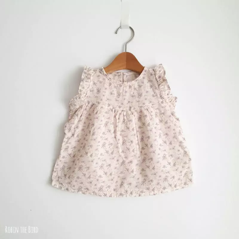Saerobin - Korean Children Fashion - #childofig - Flower Frill Blouse - 2