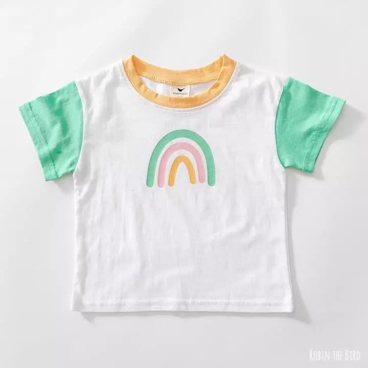 Saerobin - Korean Children Fashion - #discoveringself - Rainbow Tee