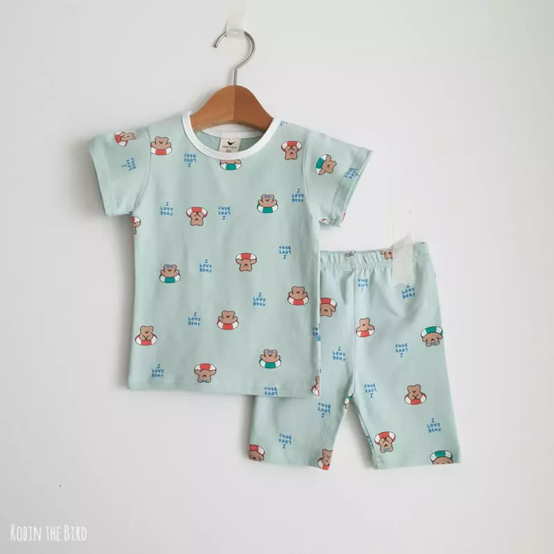 Saerobin - Korean Children Fashion - #designkidswear - Cube Bear Easywear - 4