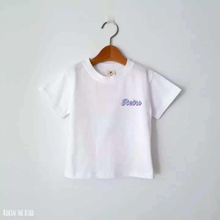 Saerobin - Korean Children Fashion - #fashionkids - Retro Tee - 3