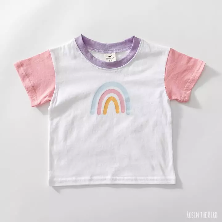 Saerobin - Korean Children Fashion - #fashionkids - Rainbow Tee - 2