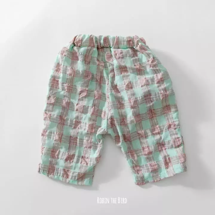 Saerobin - Korean Children Fashion - #kidsshorts - Check PAnts - 6