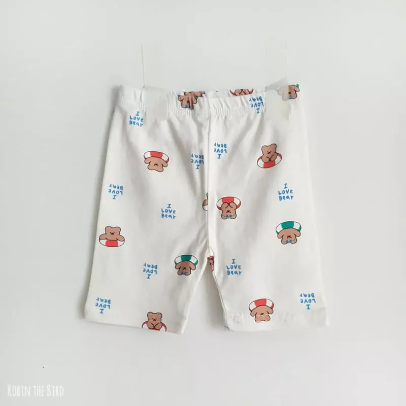 Saerobin - Korean Children Fashion - #kidsshorts - Cube Bear Easywear - 6