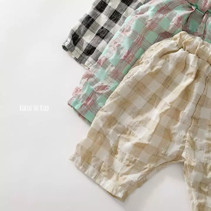 Saerobin - Korean Children Fashion - #kidzfashiontrend - Check PAnts - 8