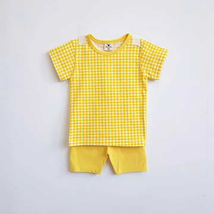 Saerobin - Korean Children Fashion - #kidzfashiontrend - Check Easywear - 2