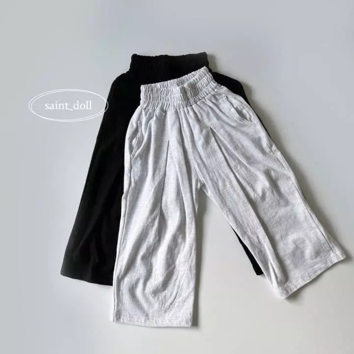 Saint Doll - Korean Children Fashion - #Kfashion4kids - Front Wrinkle Pants with Mom