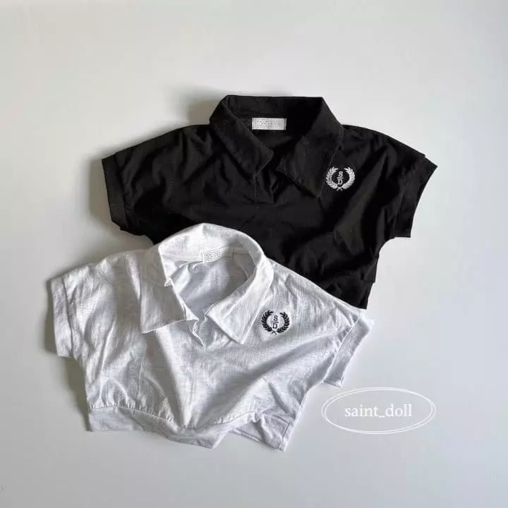 Saint Doll - Korean Children Fashion - #Kfashion4kids - Embrodiery Tee
