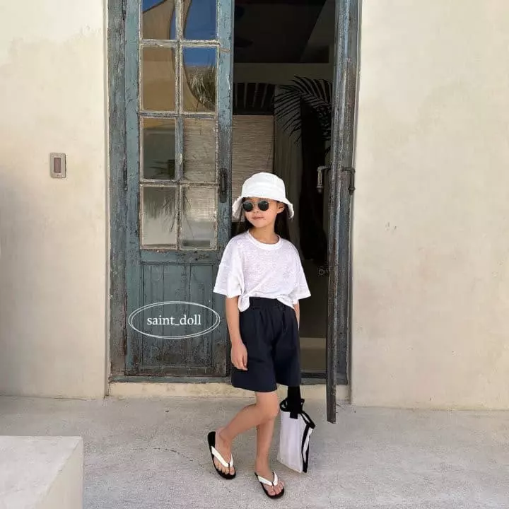 Saint Doll - Korean Children Fashion - #Kfashion4kids - Linen Crop Tee with Mom - 8