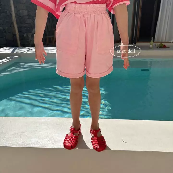 Saint Doll - Korean Children Fashion - #Kfashion4kids - Roll Up Shorts - 2