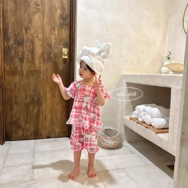 Saint Doll - Korean Children Fashion - #kidzfashiontrend - Ki Homewear Set with Mom - 4