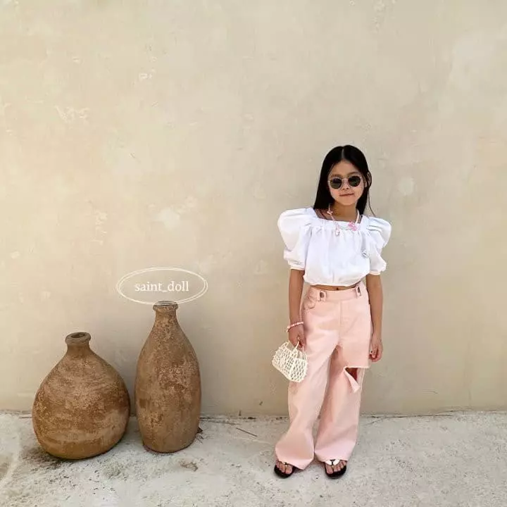 Saint Doll - Korean Children Fashion - #childofig - Square Open Tee - 7