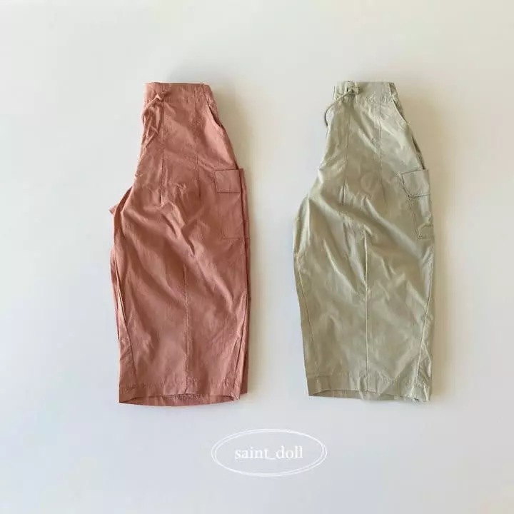 Saint Doll - Korean Children Fashion - #childofig - Cargo String Pants with Mom