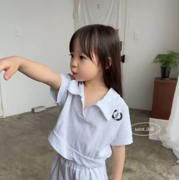 Saint Doll - Korean Children Fashion - #childofig - Embrodiery Tee - 7