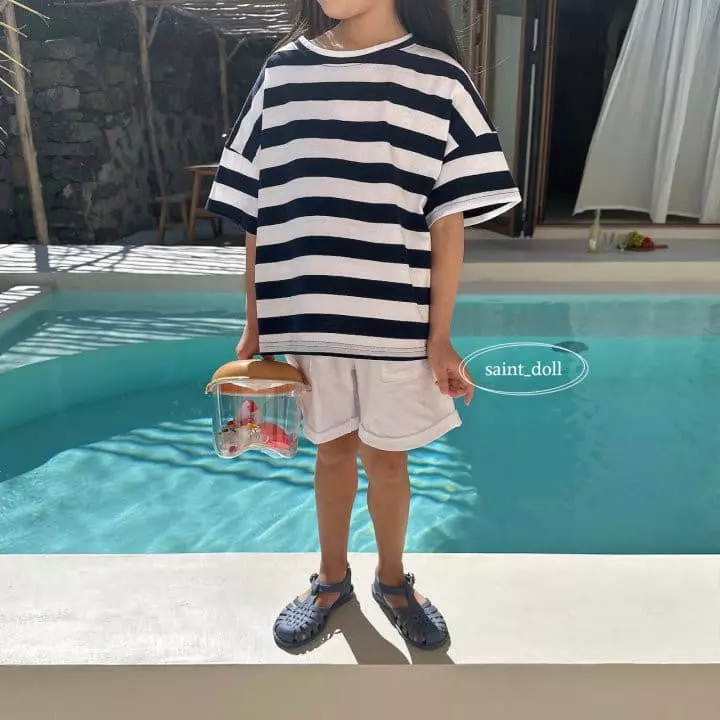 Saint Doll - Korean Children Fashion - #childofig - Roll Up Shorts - 10