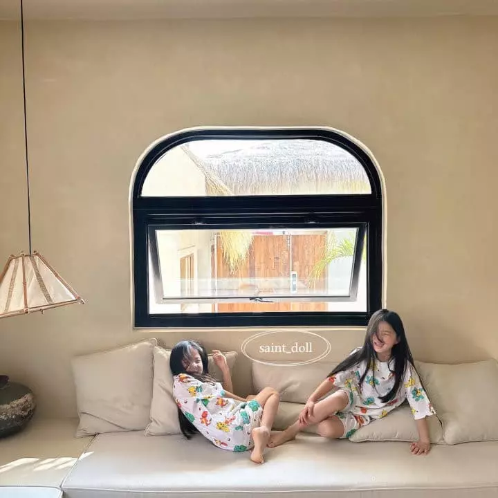 Saint Doll - Korean Children Fashion - #childofig - Pocket Mon Home Top Bottom Set - 4