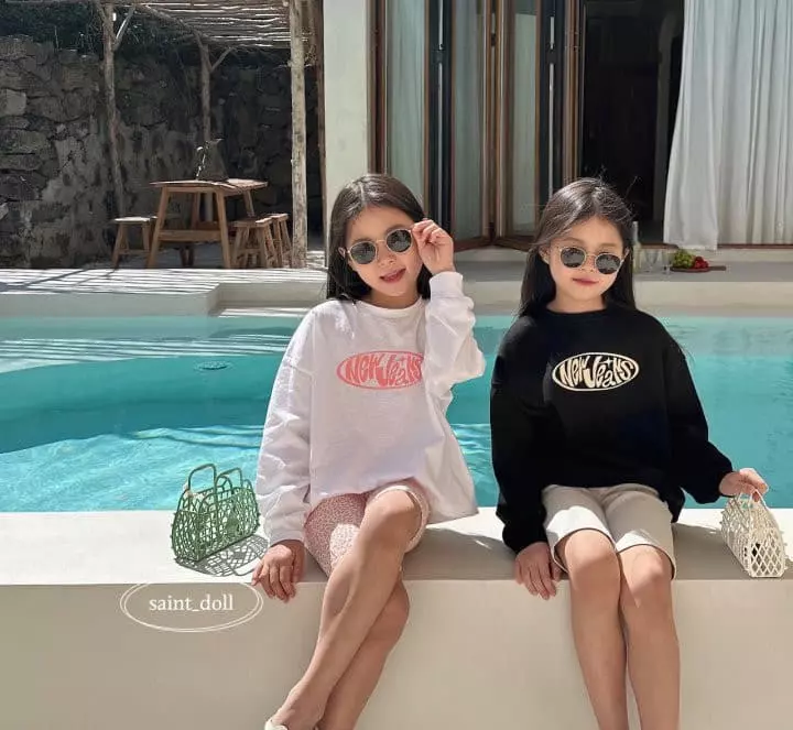 Saint Doll - Korean Children Fashion - #childofig - New Jeans Tee - 2