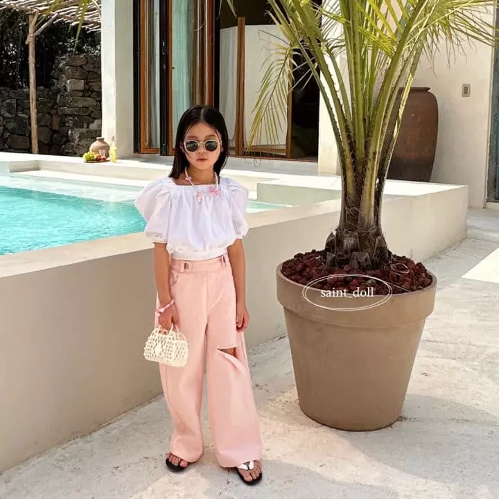 Saint Doll - Korean Children Fashion - #childrensboutique - Square Open Tee - 8