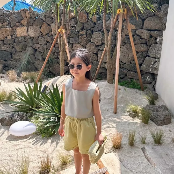 Saint Doll - Korean Children Fashion - #childrensboutique - Square Sleeveless with Mom - 5