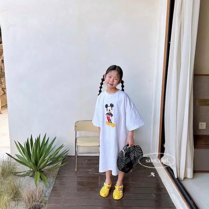 Saint Doll - Korean Children Fashion - #childofig - M One-piece with Mom - 4