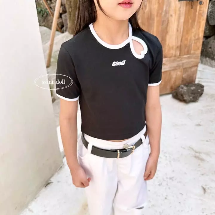 Saint Doll - Korean Children Fashion - #childrensboutique - Sweet Heart Tee - 4