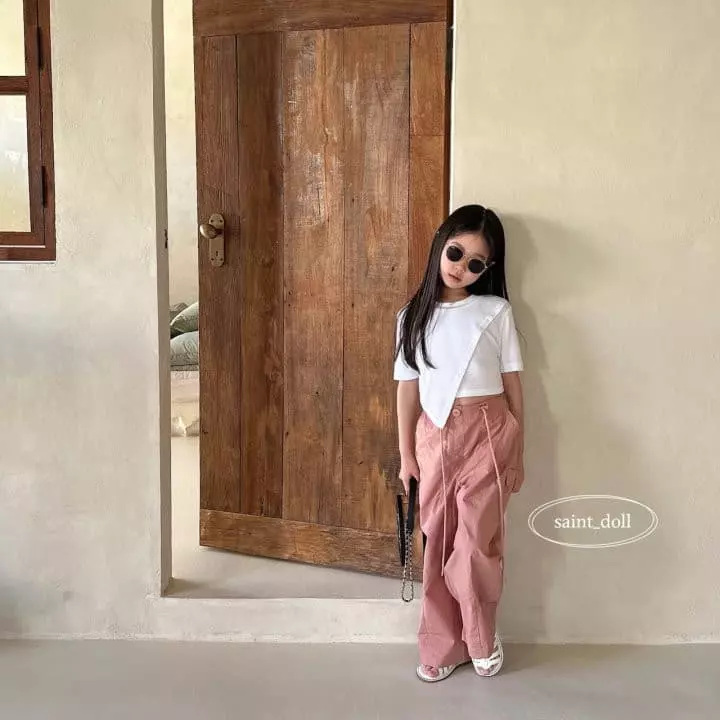 Saint Doll - Korean Children Fashion - #designkidswear - Unball Crop Tee - 3