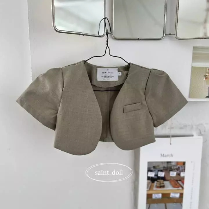 Saint Doll - Korean Children Fashion - #discoveringself - No Collar Jacket with Mom - 2
