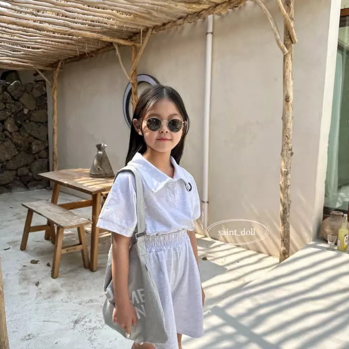 Saint Doll - Korean Children Fashion - #fashionkids - Embrodiery Tee - 11