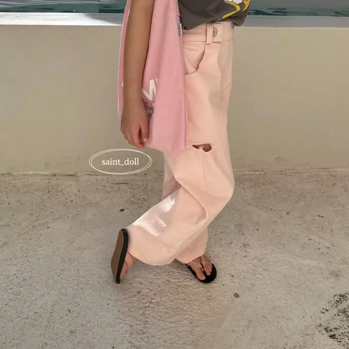 Saint Doll - Korean Children Fashion - #fashionkids - Bbung Wide Pants with Mom - 7