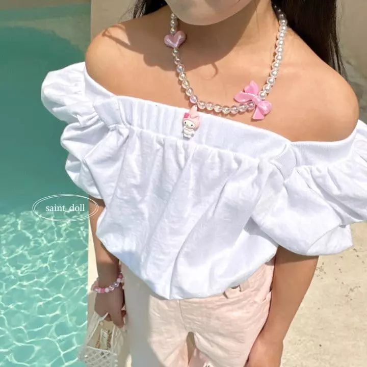 Saint Doll - Korean Children Fashion - #kidsshorts - Square Open Tee - 12